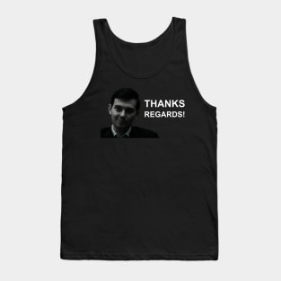 Martin Shkreli "Thanks Regards!" Wallstreetbets Tank Top